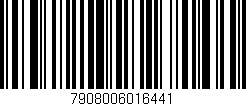 Código de barras (EAN, GTIN, SKU, ISBN): '7908006016441'