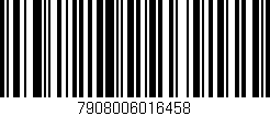 Código de barras (EAN, GTIN, SKU, ISBN): '7908006016458'