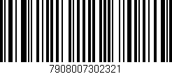 Código de barras (EAN, GTIN, SKU, ISBN): '7908007302321'