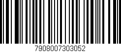 Código de barras (EAN, GTIN, SKU, ISBN): '7908007303052'