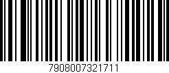 Código de barras (EAN, GTIN, SKU, ISBN): '7908007321711'