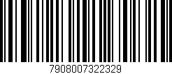 Código de barras (EAN, GTIN, SKU, ISBN): '7908007322329'