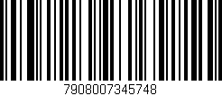Código de barras (EAN, GTIN, SKU, ISBN): '7908007345748'