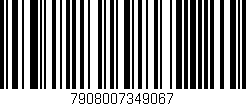Código de barras (EAN, GTIN, SKU, ISBN): '7908007349067'