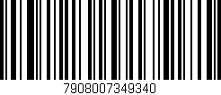 Código de barras (EAN, GTIN, SKU, ISBN): '7908007349340'