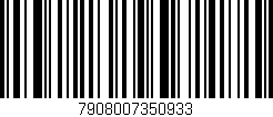 Código de barras (EAN, GTIN, SKU, ISBN): '7908007350933'