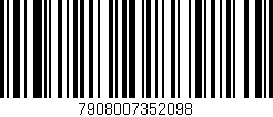 Código de barras (EAN, GTIN, SKU, ISBN): '7908007352098'