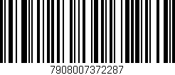 Código de barras (EAN, GTIN, SKU, ISBN): '7908007372287'