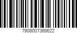 Código de barras (EAN, GTIN, SKU, ISBN): '7908007388622'