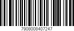 Código de barras (EAN, GTIN, SKU, ISBN): '7908008407247'