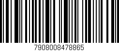 Código de barras (EAN, GTIN, SKU, ISBN): '7908008478865'