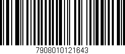 Código de barras (EAN, GTIN, SKU, ISBN): '7908010121643'