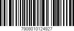 Código de barras (EAN, GTIN, SKU, ISBN): '7908010124927'