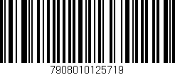 Código de barras (EAN, GTIN, SKU, ISBN): '7908010125719'