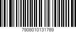 Código de barras (EAN, GTIN, SKU, ISBN): '7908010131789'