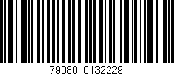 Código de barras (EAN, GTIN, SKU, ISBN): '7908010132229'