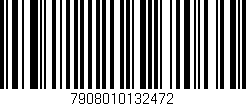 Código de barras (EAN, GTIN, SKU, ISBN): '7908010132472'