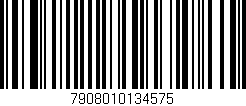 Código de barras (EAN, GTIN, SKU, ISBN): '7908010134575'