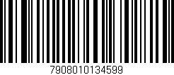 Código de barras (EAN, GTIN, SKU, ISBN): '7908010134599'
