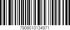 Código de barras (EAN, GTIN, SKU, ISBN): '7908010134971'