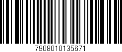 Código de barras (EAN, GTIN, SKU, ISBN): '7908010135671'