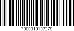 Código de barras (EAN, GTIN, SKU, ISBN): '7908010137279'