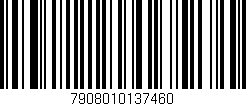 Código de barras (EAN, GTIN, SKU, ISBN): '7908010137460'
