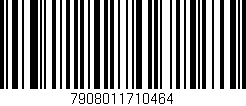 Código de barras (EAN, GTIN, SKU, ISBN): '7908011710464'