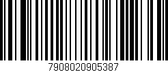 Código de barras (EAN, GTIN, SKU, ISBN): '7908020905387'