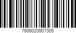 Código de barras (EAN, GTIN, SKU, ISBN): '7908020907305'