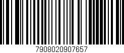 Código de barras (EAN, GTIN, SKU, ISBN): '7908020907657'