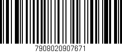 Código de barras (EAN, GTIN, SKU, ISBN): '7908020907671'