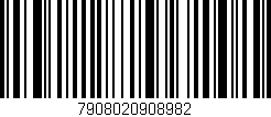 Código de barras (EAN, GTIN, SKU, ISBN): '7908020908982'