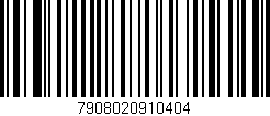 Código de barras (EAN, GTIN, SKU, ISBN): '7908020910404'