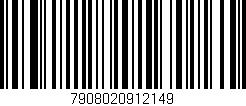 Código de barras (EAN, GTIN, SKU, ISBN): '7908020912149'