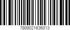 Código de barras (EAN, GTIN, SKU, ISBN): '7908021636013'
