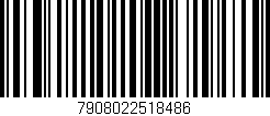 Código de barras (EAN, GTIN, SKU, ISBN): '7908022518486'