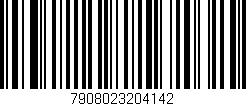 Código de barras (EAN, GTIN, SKU, ISBN): '7908023204142'