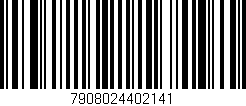 Código de barras (EAN, GTIN, SKU, ISBN): '7908024402141'