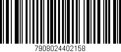 Código de barras (EAN, GTIN, SKU, ISBN): '7908024402158'