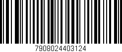 Código de barras (EAN, GTIN, SKU, ISBN): '7908024403124'