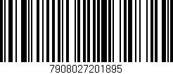 Código de barras (EAN, GTIN, SKU, ISBN): '7908027201895'