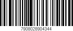 Código de barras (EAN, GTIN, SKU, ISBN): '7908028904344'