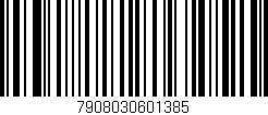 Código de barras (EAN, GTIN, SKU, ISBN): '7908030601385'