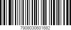 Código de barras (EAN, GTIN, SKU, ISBN): '7908030601682'