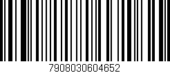 Código de barras (EAN, GTIN, SKU, ISBN): '7908030604652'
