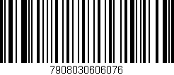 Código de barras (EAN, GTIN, SKU, ISBN): '7908030606076'