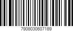 Código de barras (EAN, GTIN, SKU, ISBN): '7908030607189'