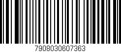 Código de barras (EAN, GTIN, SKU, ISBN): '7908030607363'