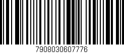 Código de barras (EAN, GTIN, SKU, ISBN): '7908030607776'